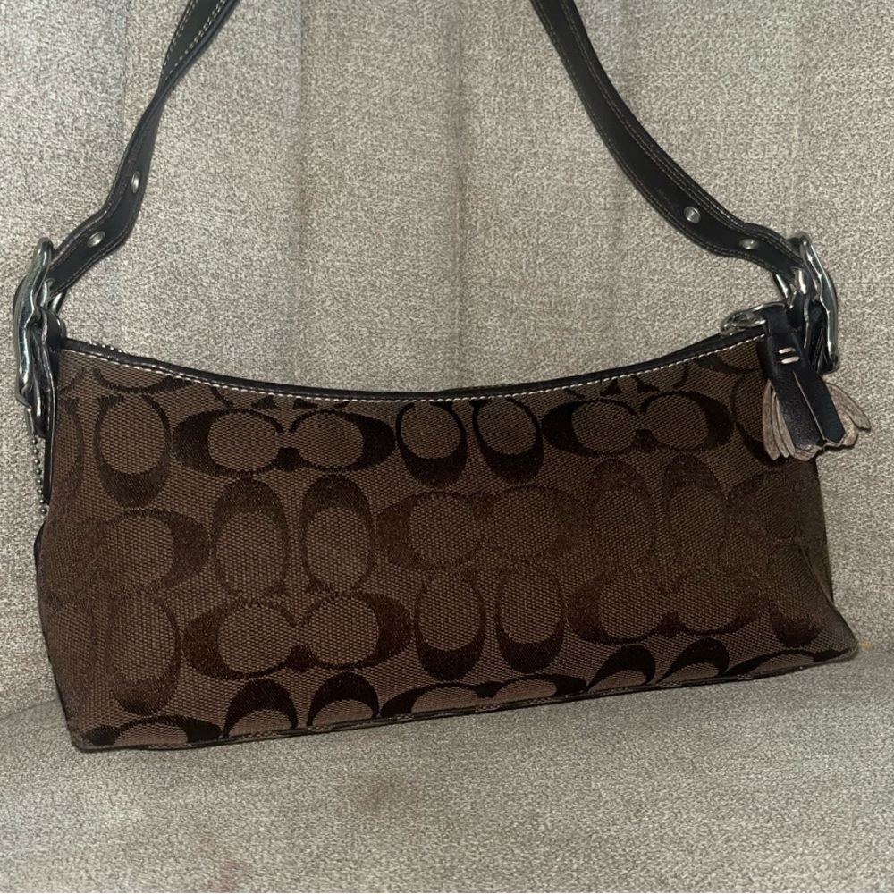 Coach y2k east west demi shoulder bag